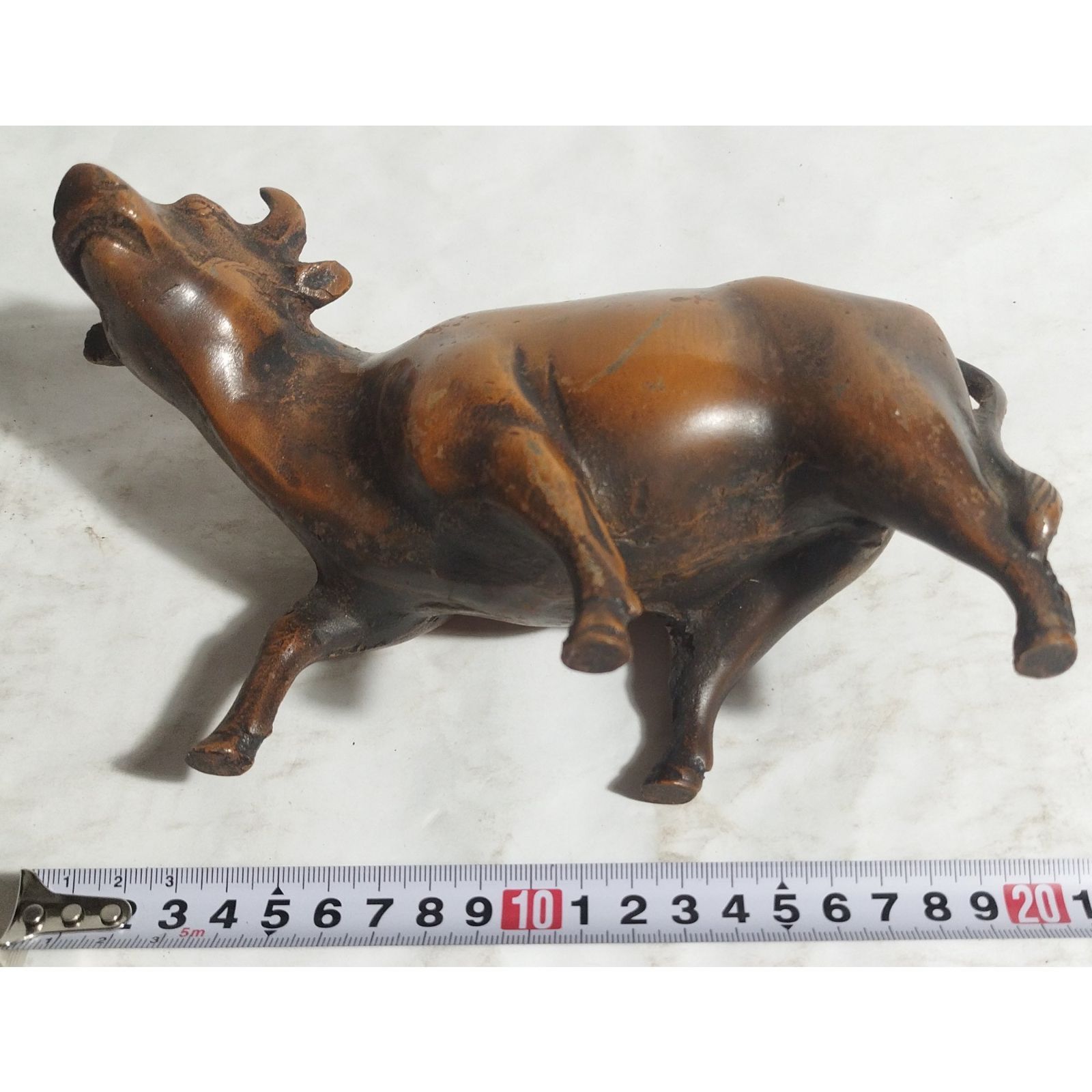 牛の置物 (銅製) ( #14032 ) - メルカリ