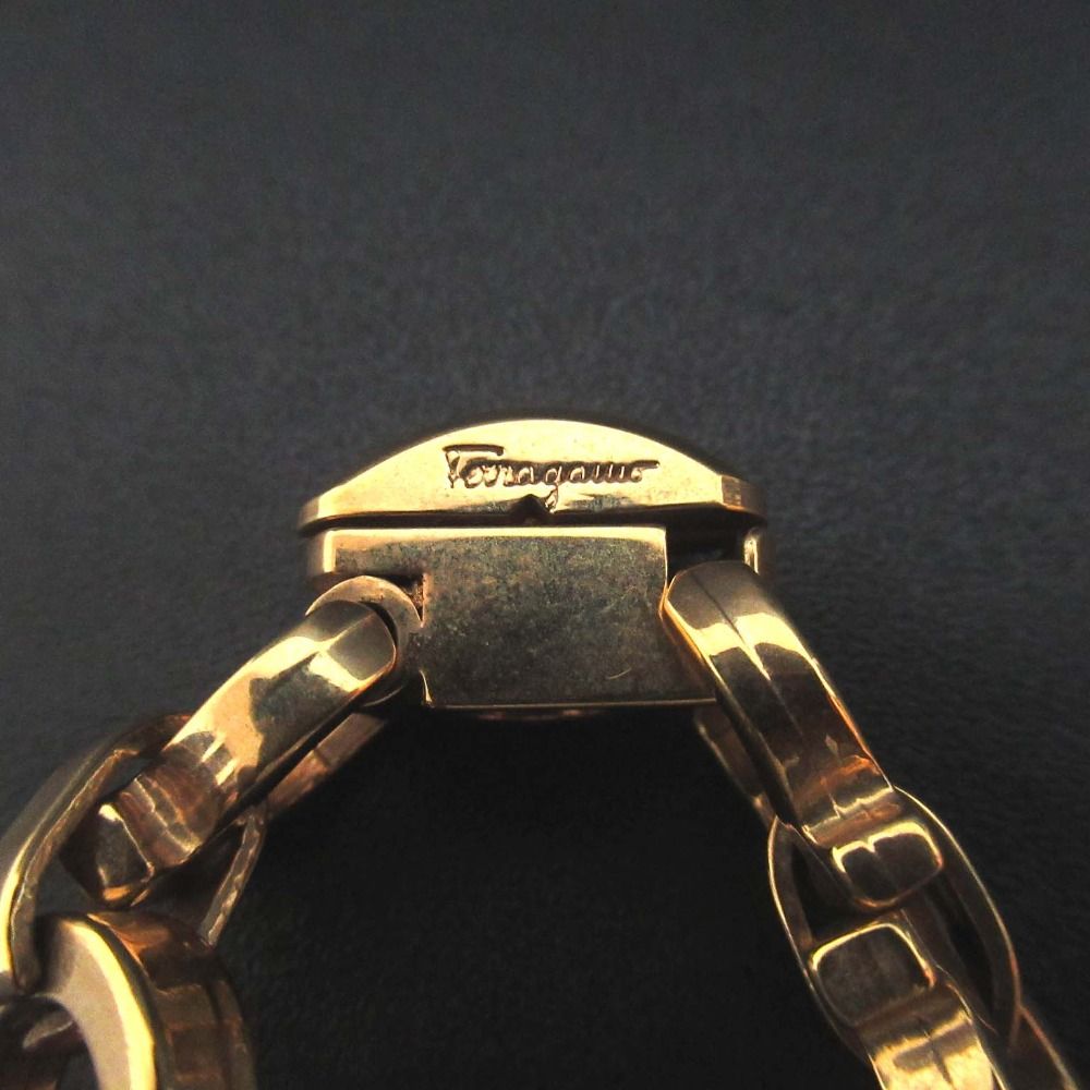 美品 Salvatore Ferragamo サルヴァトーレフェラガモ ガンチーニ