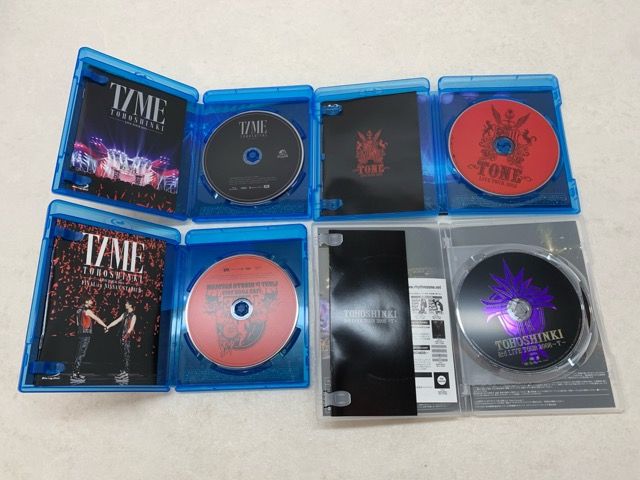 東方神起 TOHOSHINKI ライブ Blu-ray DVD 4枚セット【E2036-008】036