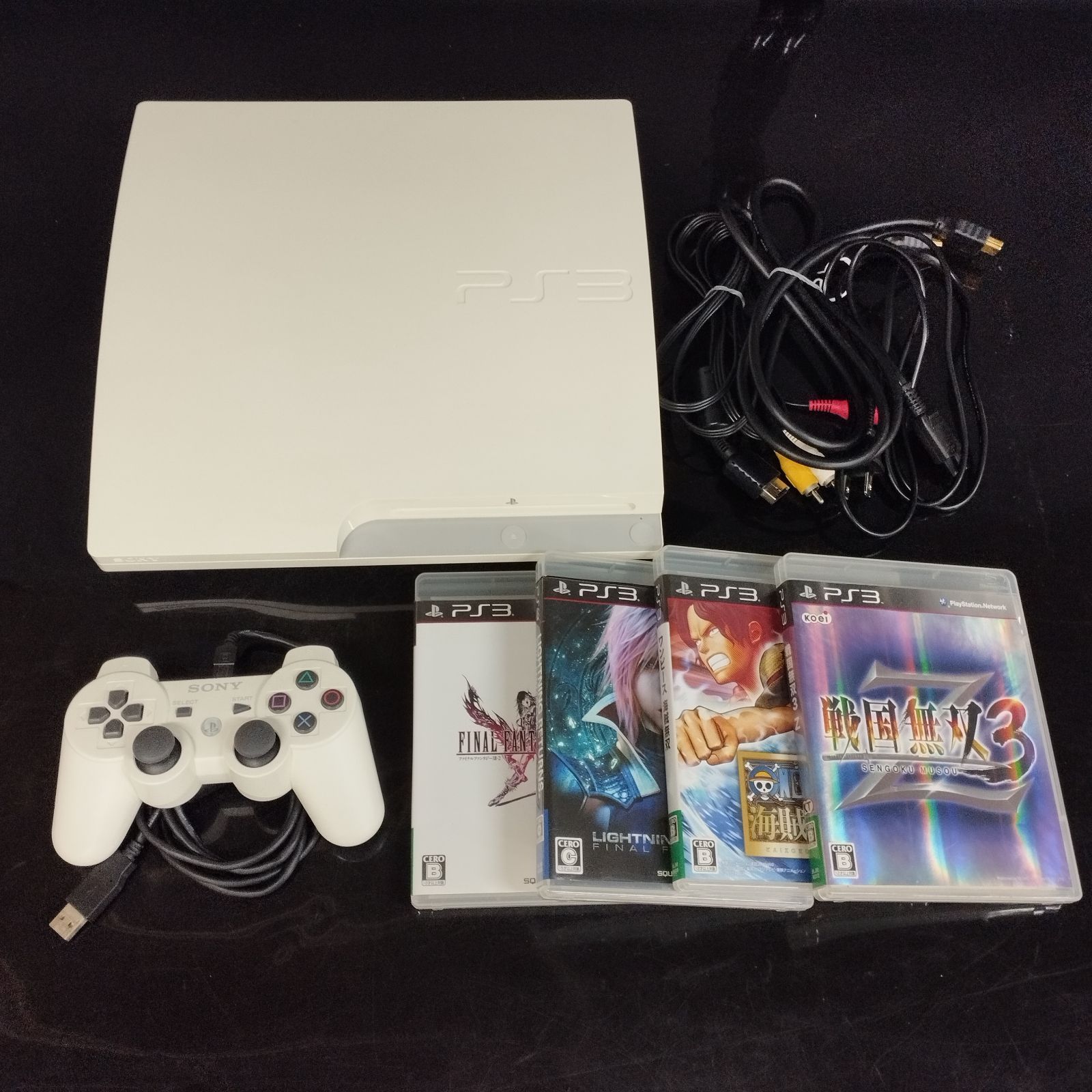 D1649】PlayStation3 プレステ3 CECH-3000A ホワイト ※ジャンク - メルカリ