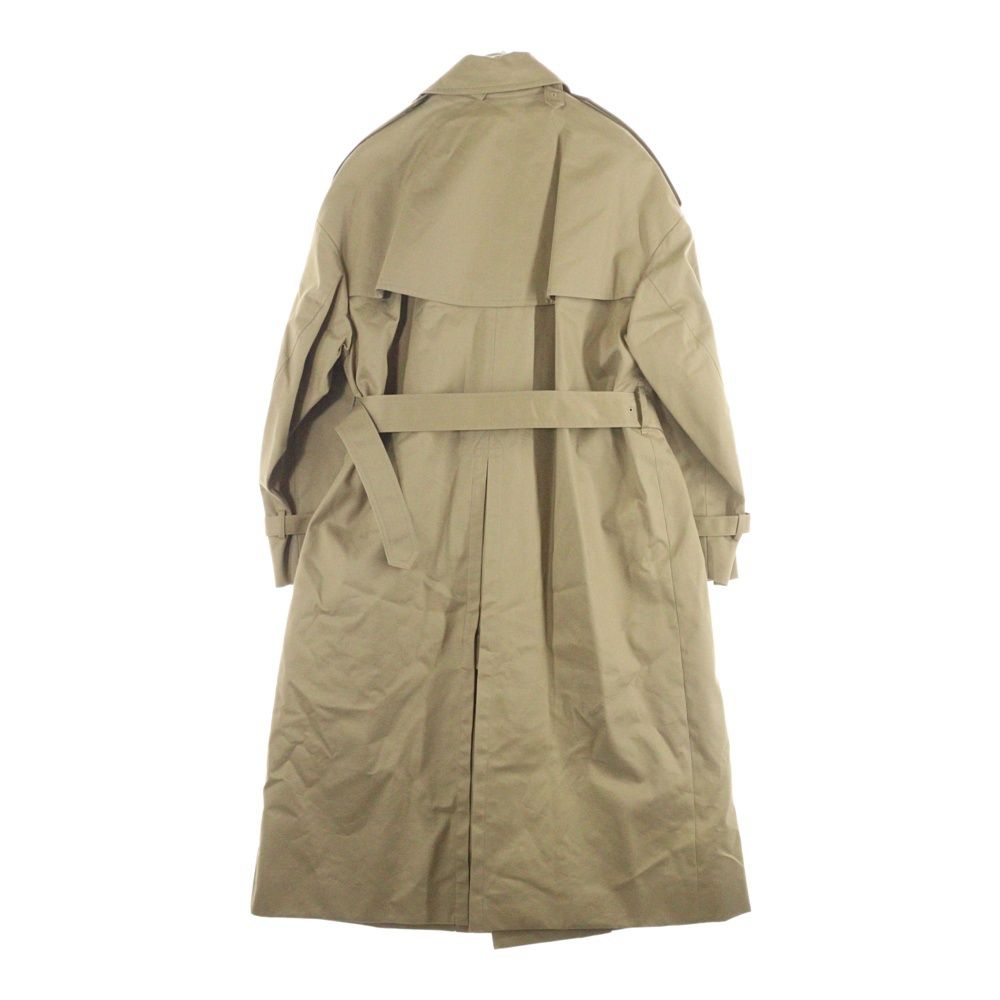 美品✨HYKE トレンチコート ライナー付き レギュラーフィット ベージュ 2 HYKE トレンチコート ベルト ライナー付き レギュラーフィット - メルカリ