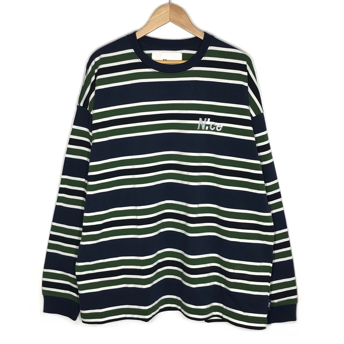 倉吉店】N!ce shop｜ナイスショップ N!ce border long tee 長袖T 