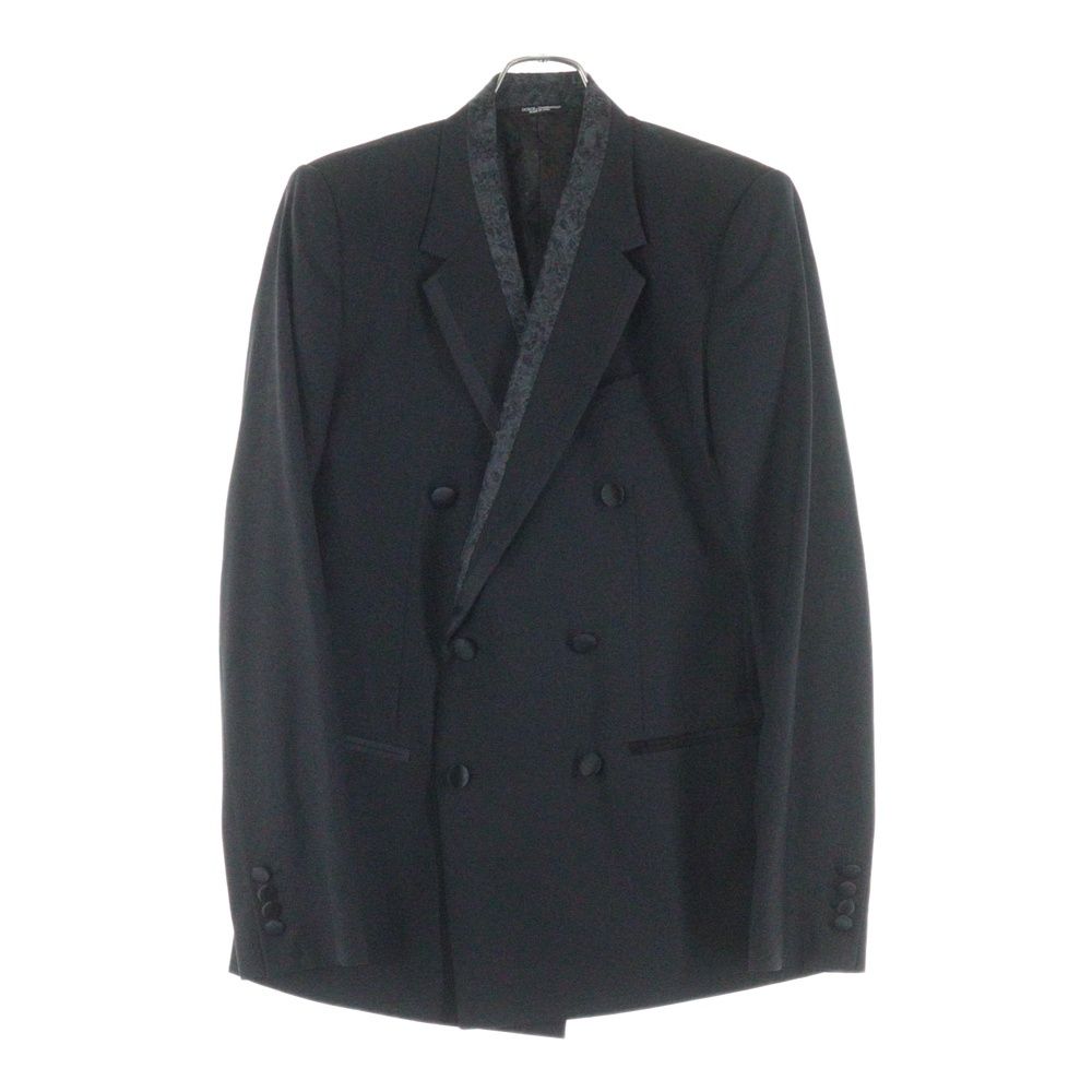 DOLCE & GABBANA (ドルチェアンドガッバーナ) 襟花柄 ダブルブレスト