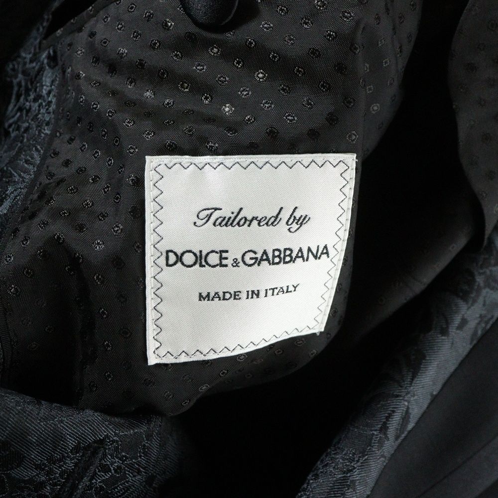 DOLCE & GABBANA (ドルチェアンドガッバーナ) 襟花柄 ダブルブレスト
