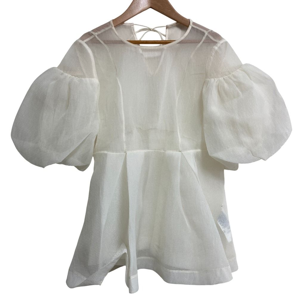 美品 24SS FRAYI.D フレイアイディ ドロップショルダー パフスリーブ