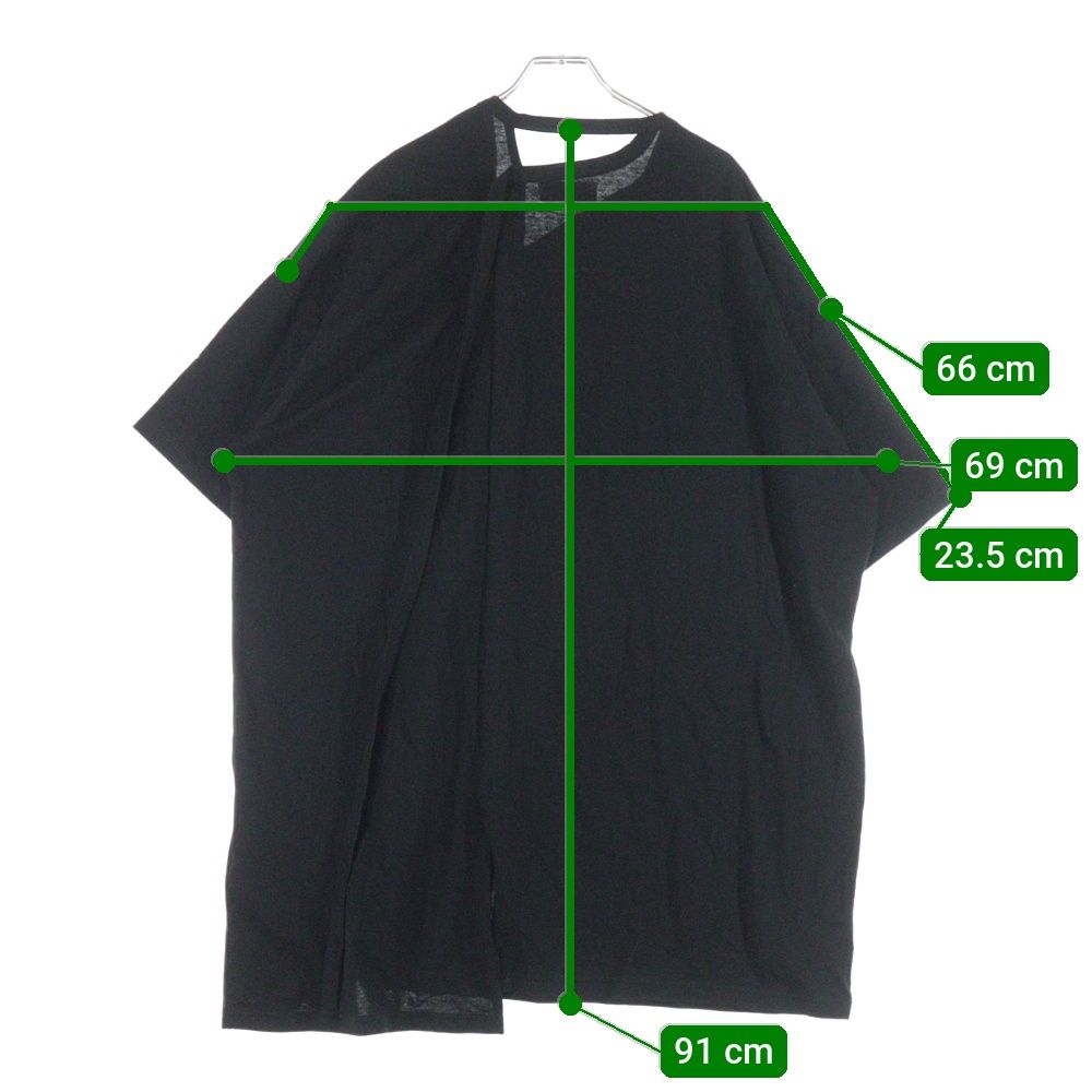 25SS Yohji Yamamoto バインダーふらしビッグT SPRING / SUMMER 2025 | Yohji Yamamoto (ヨウジヤマモト) Official Site