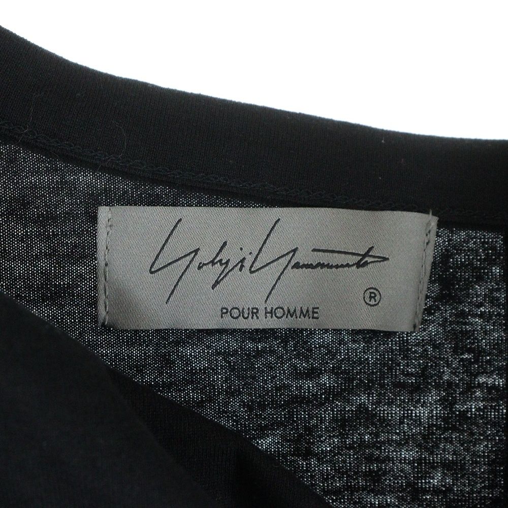 Yohji Yamamoto (ヨウジヤマモト) TUFCOT JERSEY BINDER TEE