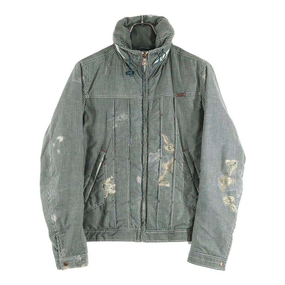 新品☆タグ付き DIESEL ヒッコリージャケット DIESEL (ディーゼル