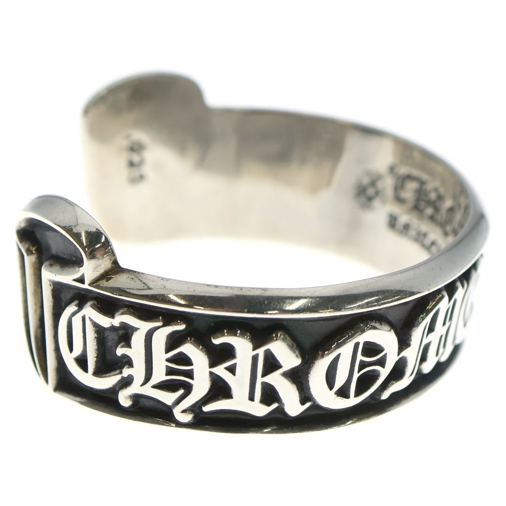 CHROME HEARTS (クロムハーツ) SCROLL LABEL BANGLE スクロールラベル