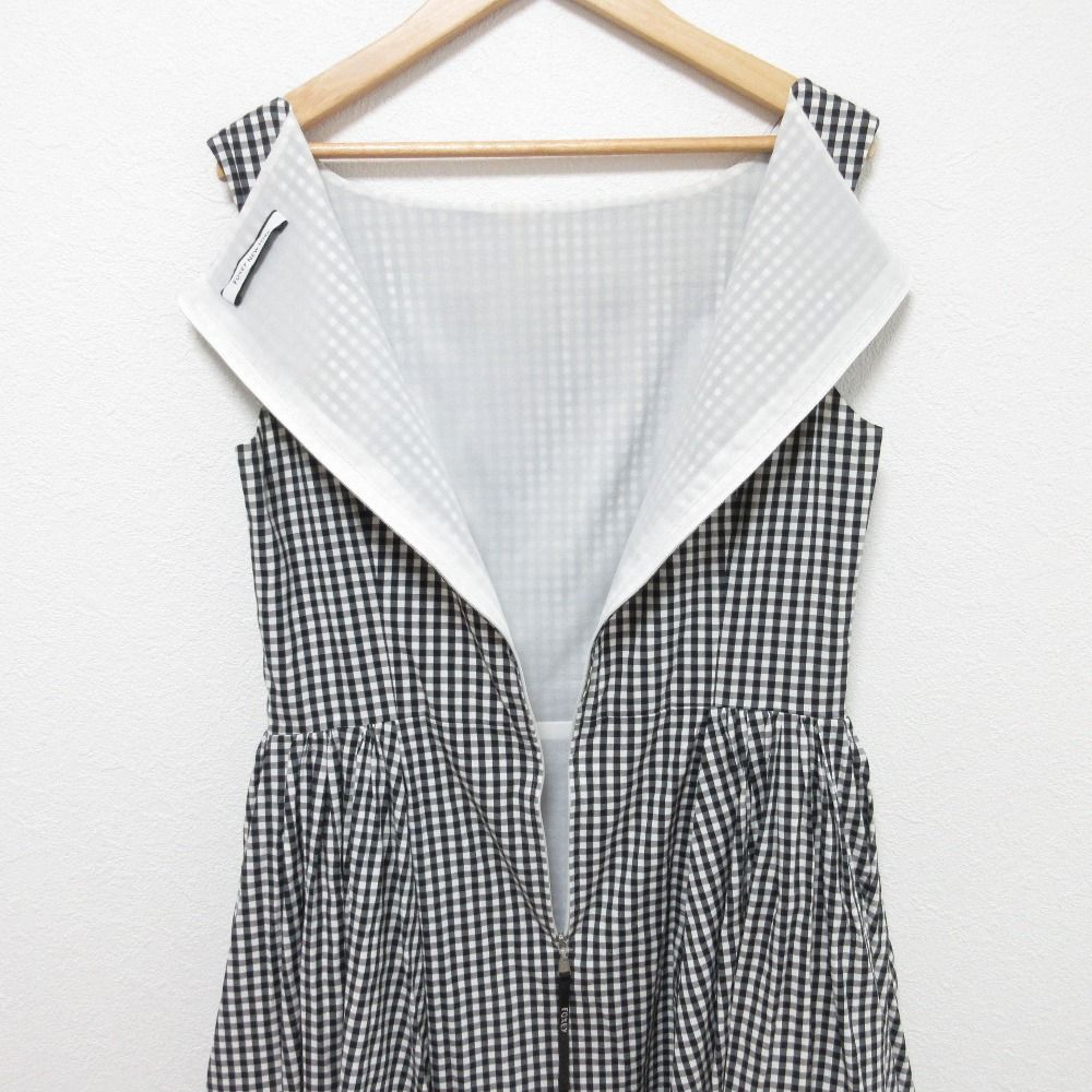 美品 クリーニング済 FOXEY NEW YORK フォクシーニューヨーク ギンガム