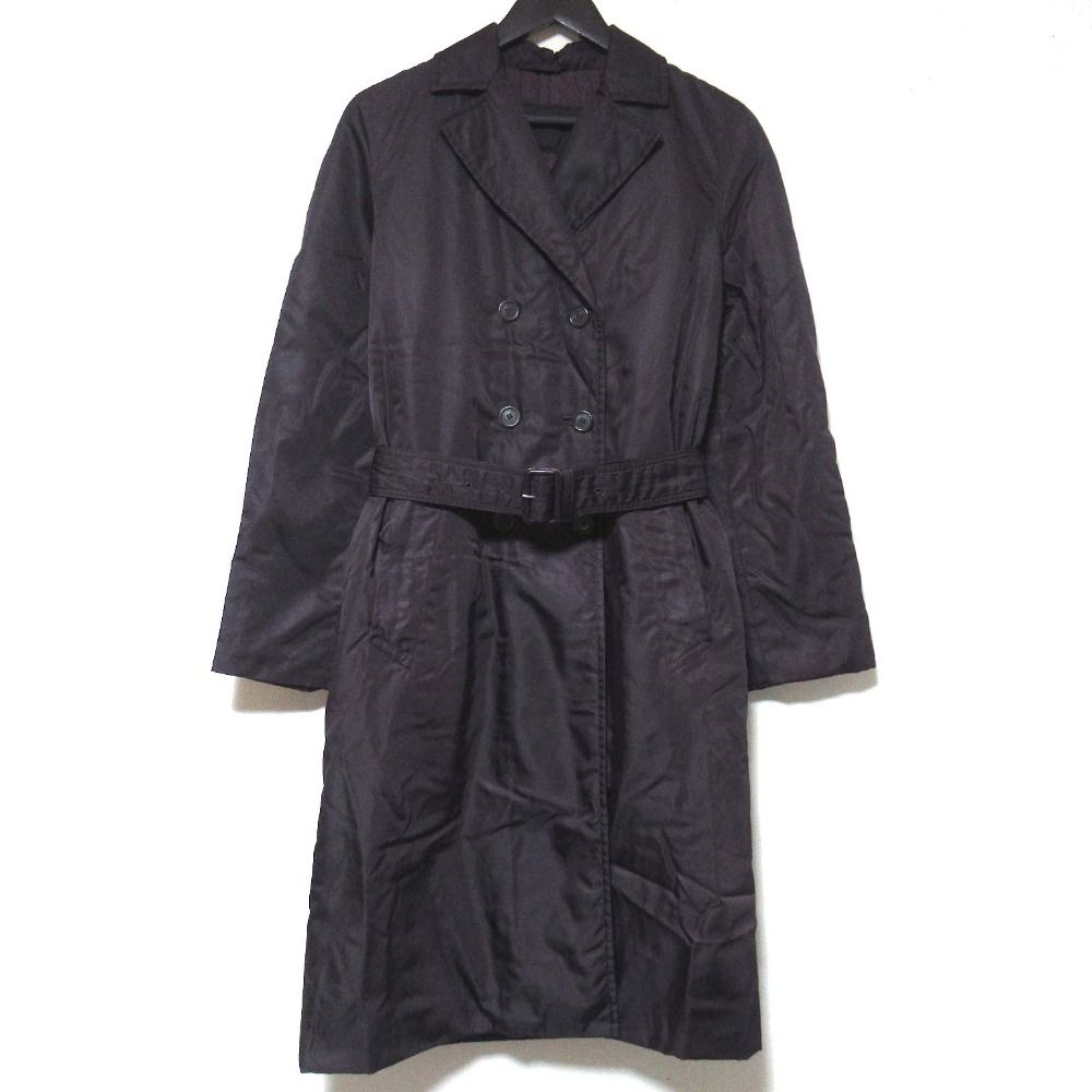 美品 PRADA プラダ ヴィンテージ 三角タグ ダブルブレスト ナイロン