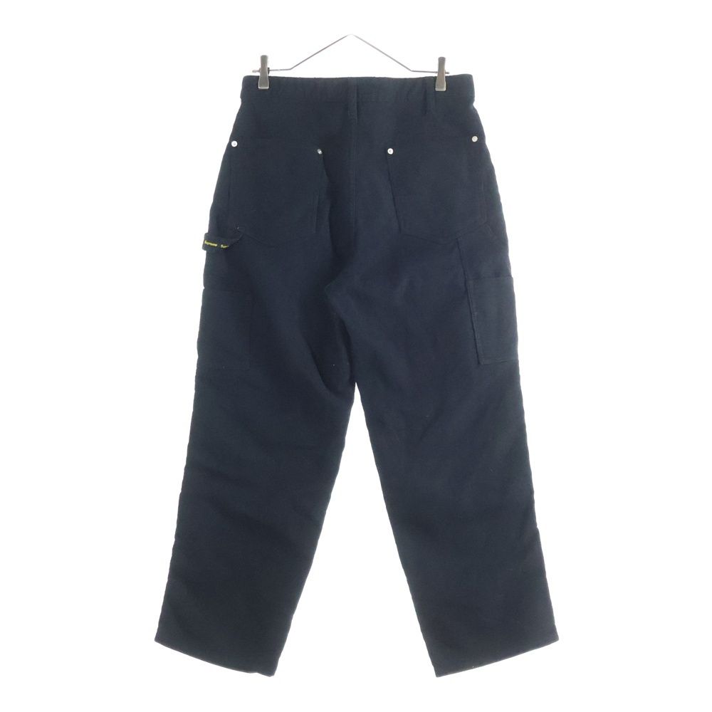 Supreme モールスキン ダブルニー レオパード ペインターパンツ L supremモールスキン ダブルニー レオパード ペインターパンツ 32