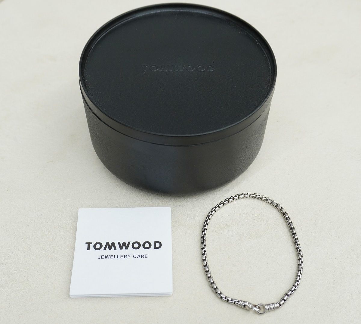 TOM WOOD Venetian シルバーブレスレット Venetian Tag Bracelet - Tom Wood Project Official Online Store