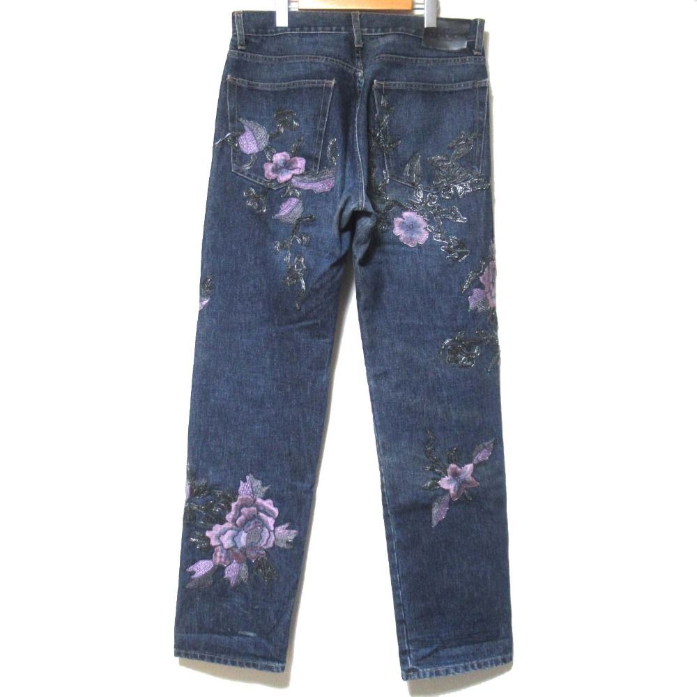 良品 GUCCI グッチ トムフォード期 名作 フラワーエンブロイダリー