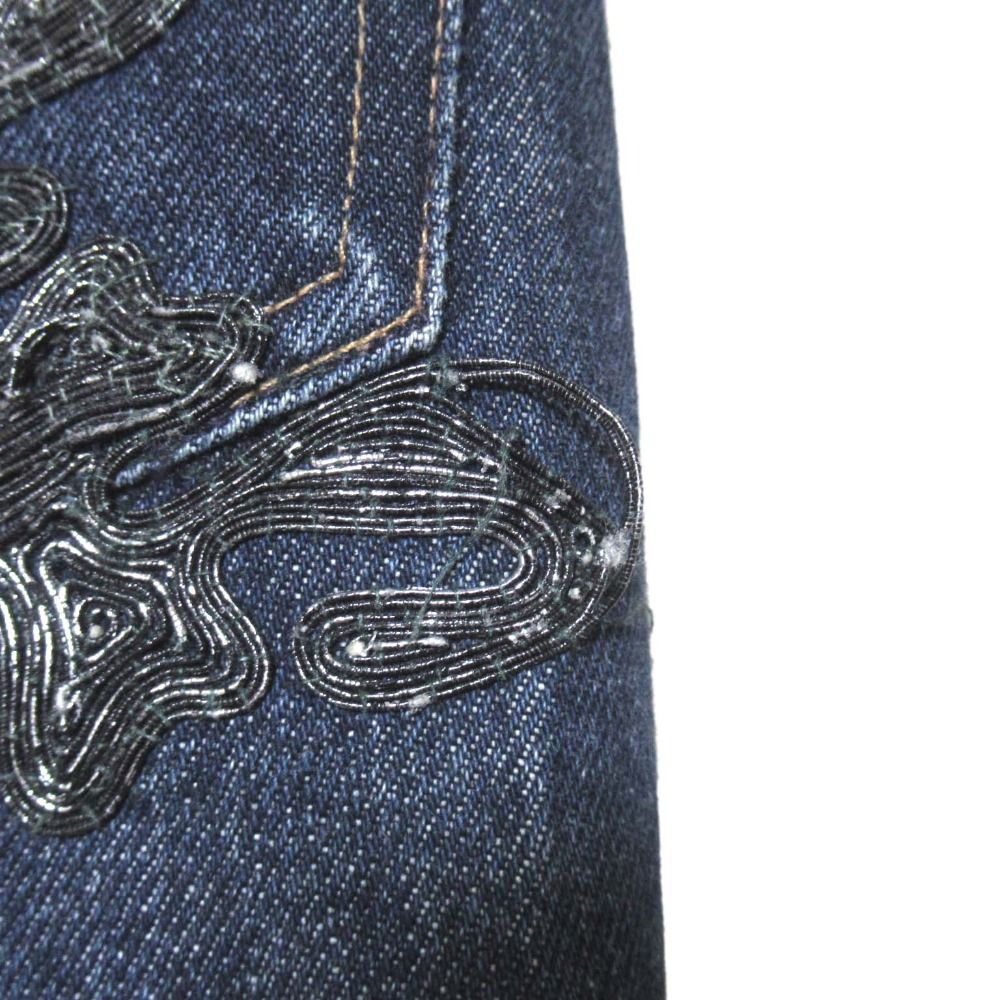 良品 GUCCI グッチ トムフォード期 名作 フラワーエンブロイダリー