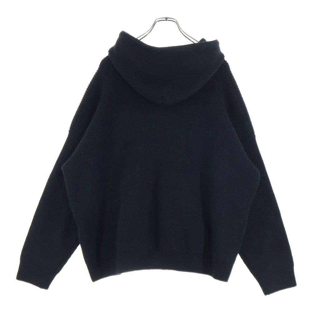 CELINE (セリーヌ) 21AW HOODED SWEATER IN RIBBED WOOL リブ編み