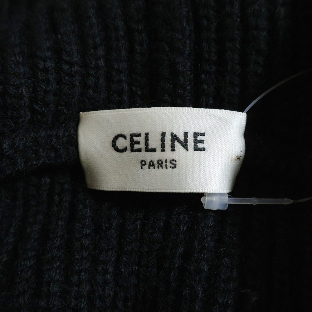 CELINE (セリーヌ) 21AW HOODED SWEATER IN RIBBED WOOL リブ編み