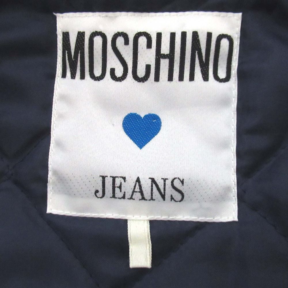 美品 MOSCHINO JEANS モスキーノジーンズ ヴィンテージ 転写プリント