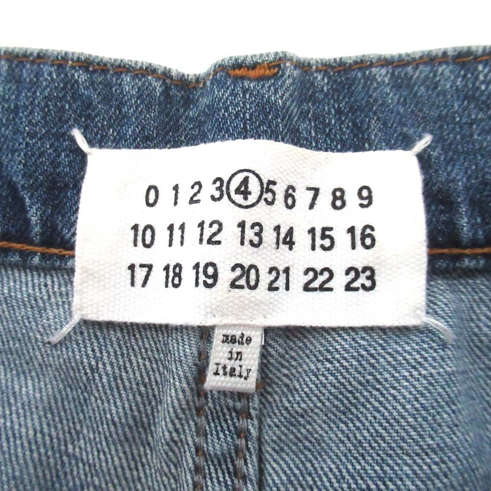 美品 Maison Margiela 4 メゾンマルジェラ4 USED加工 カットオフ  