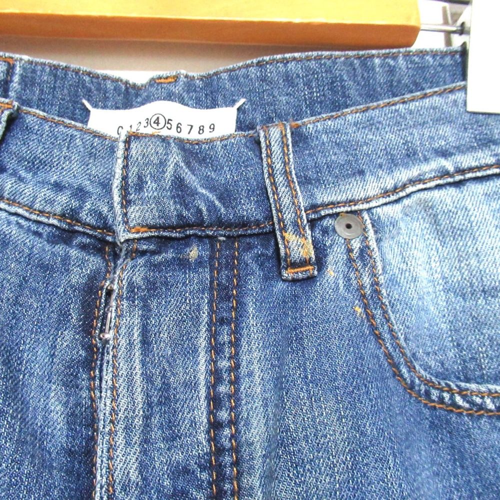 美品 Maison Margiela 4 メゾンマルジェラ4 USED加工 カットオフ  
