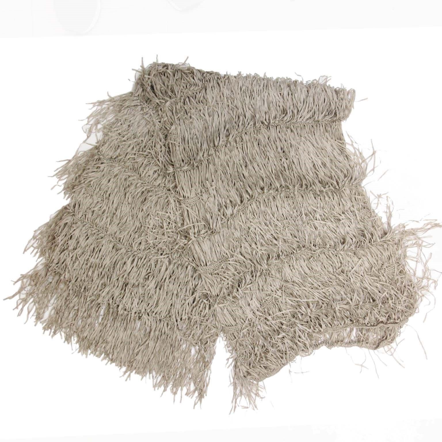 未使用 IF SIX WAS NINE イフシックスワズナイン STOLE CYHS フリンジ