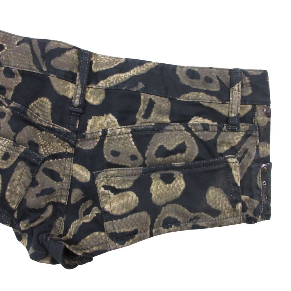 美品 IF SIX WAS NINE イフシックスワズナイン パイソン レオパード柄