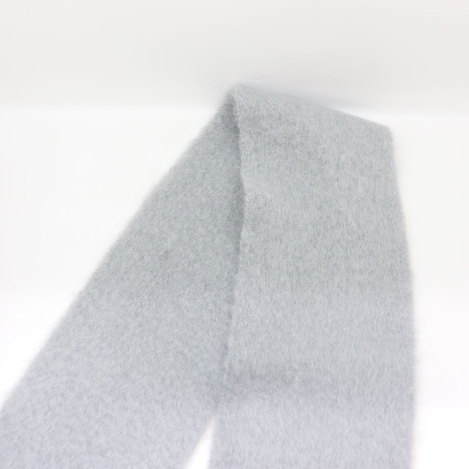 美品 ロエベ マフラー モヘア ウール アナグラム アイボリー LOEWE アナグラム モヘア マフラー ロエベ ヴィンテージ