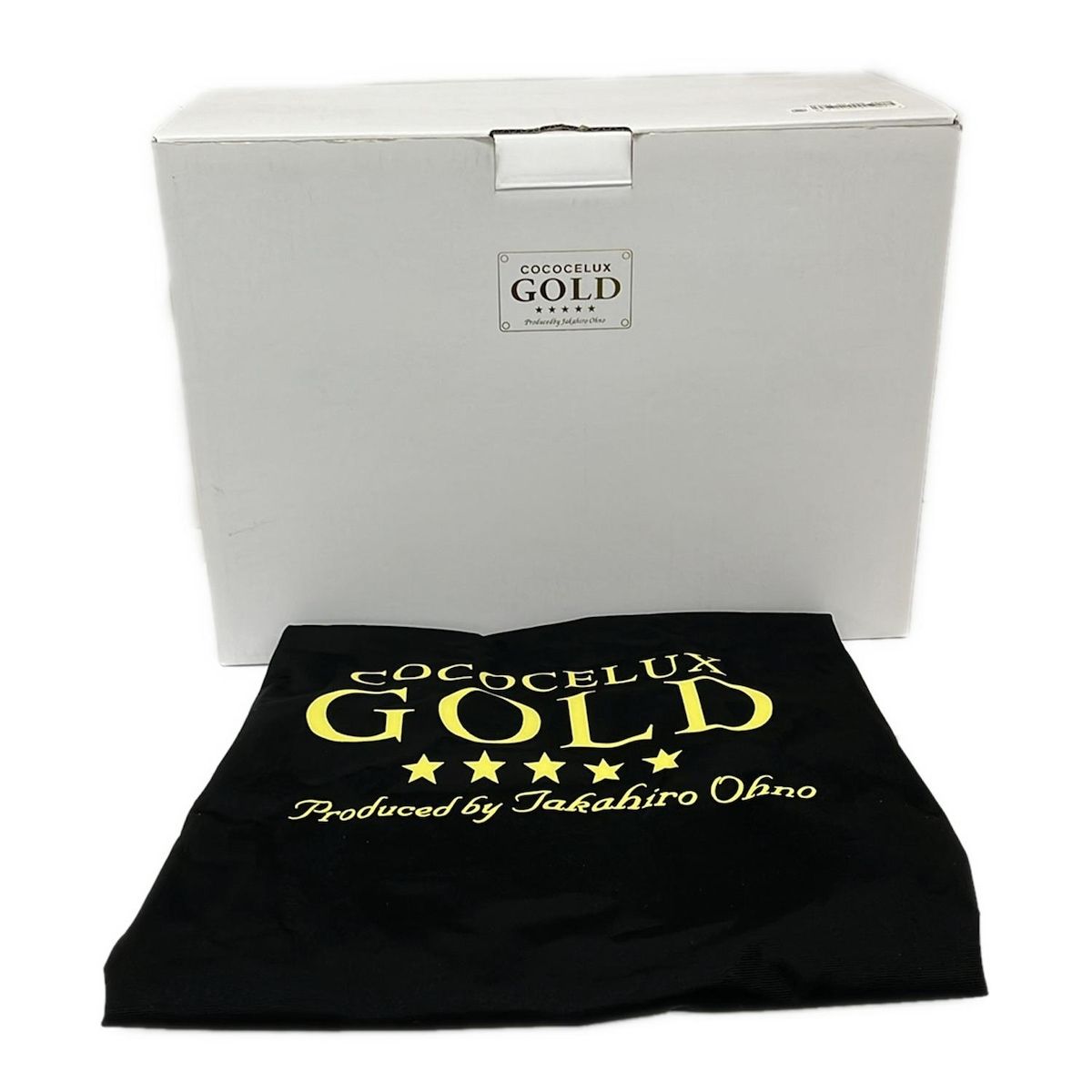 ココセリュックスゴールド ボストンバッグ ヘラクレスシュリンクアオリ