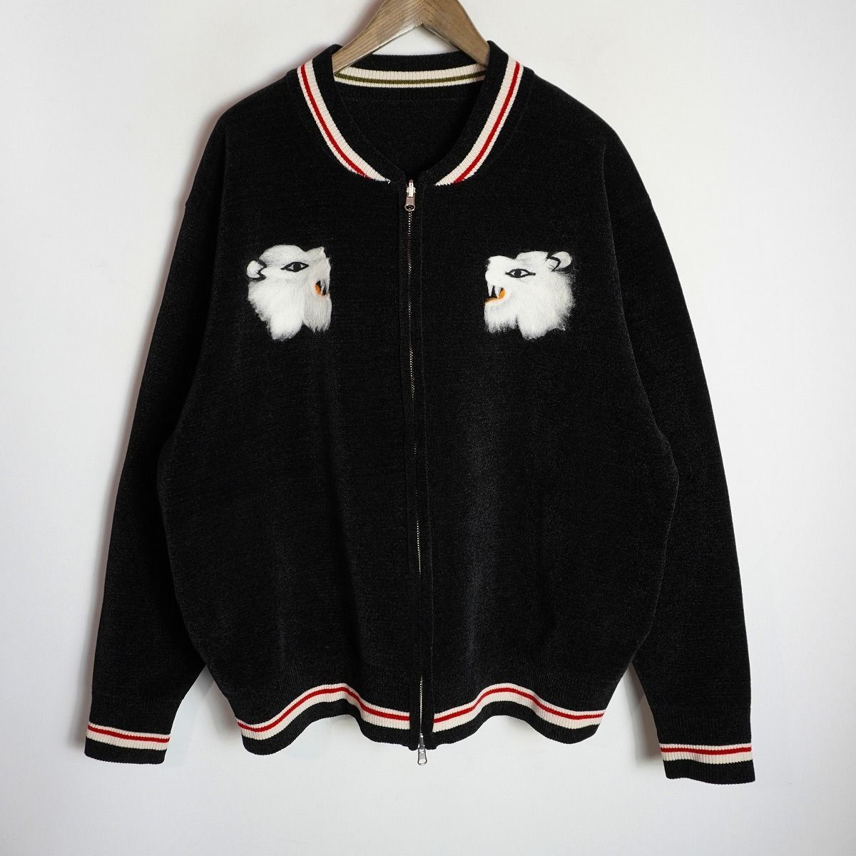 DAIRIKU ダイリク Needle Punch Rversible Ska Knit ニット スカジャン 