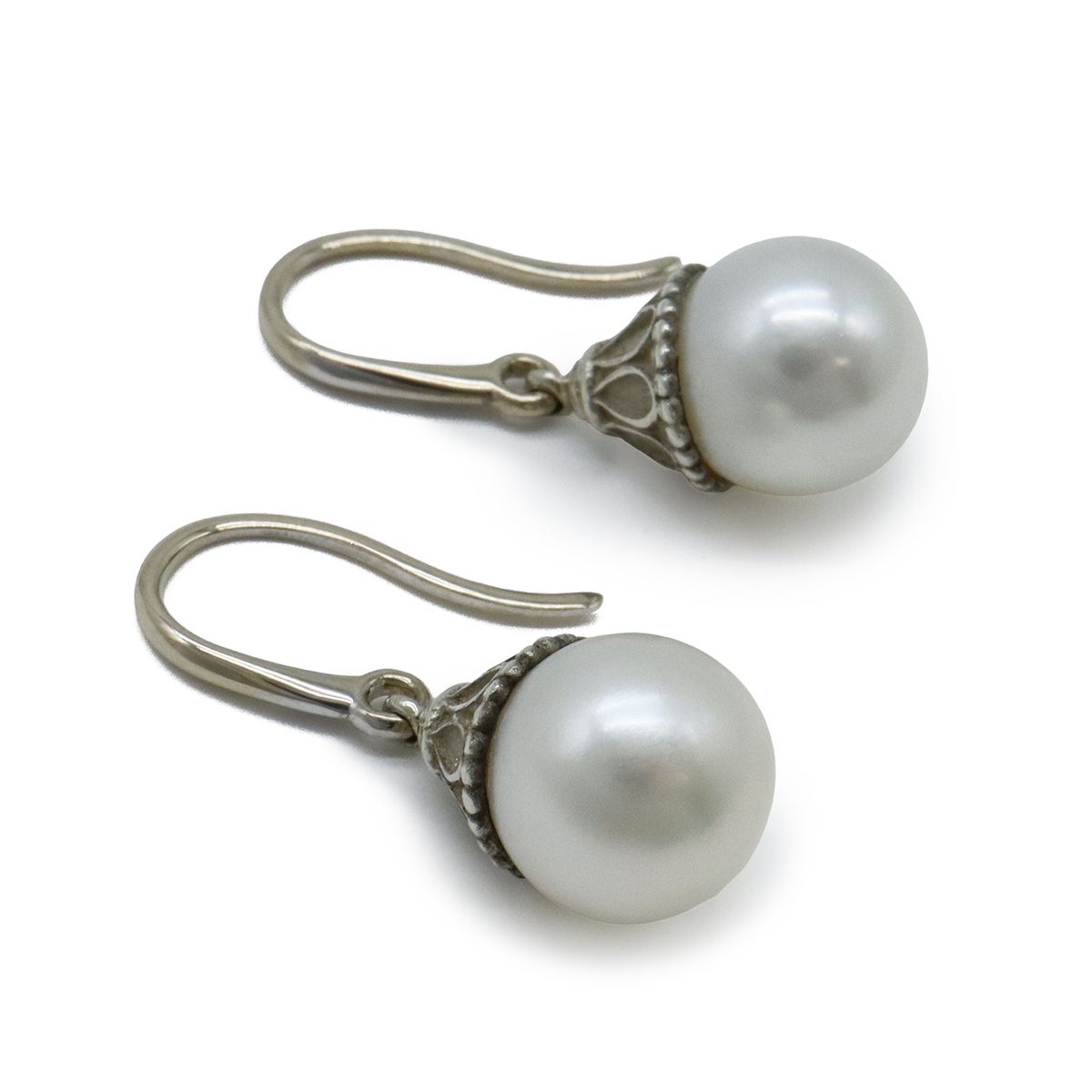 ティファニー　ピアス　パール　ジーグフェルド　片耳　8mm シルバー925 ティファニー ピアス パール ジーグフェルド 片耳 8mm シルバー925