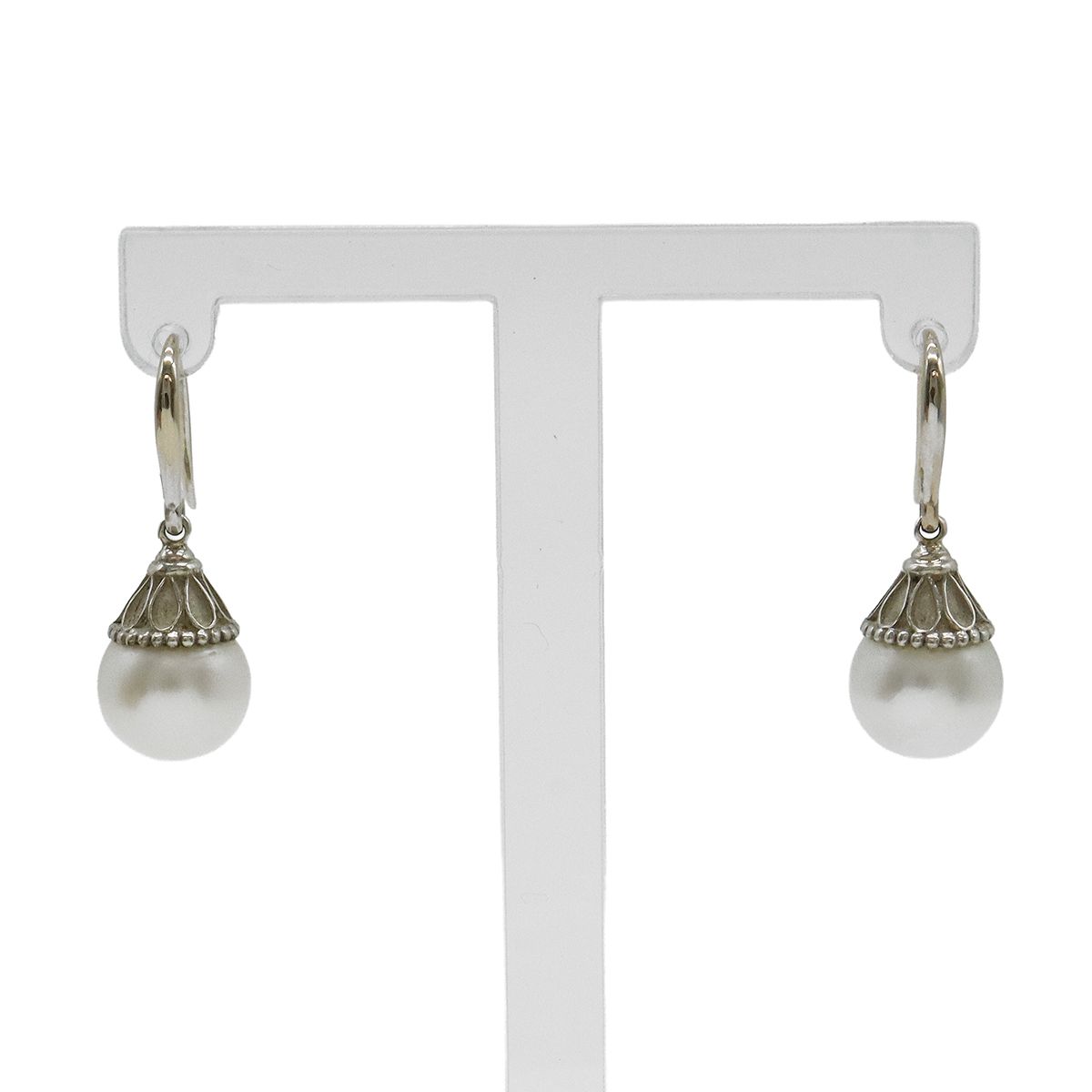 TIFFANY&Co. ティファニー ジーグフェルド パールピアス フックピアス