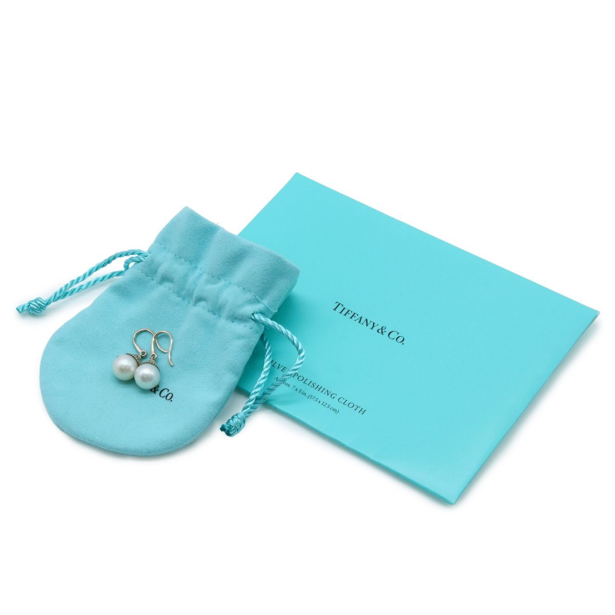 ティファニー　ピアス　パール　ジーグフェルド　片耳　8mm シルバー925 ティファニー ピアス パール ジーグフェルド 片耳 8mm シルバー925