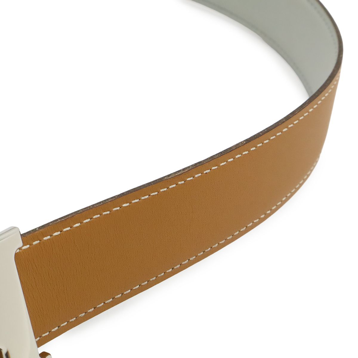 HERMES エルメス Hベルト Hバックル リバーシブル レザー ライト