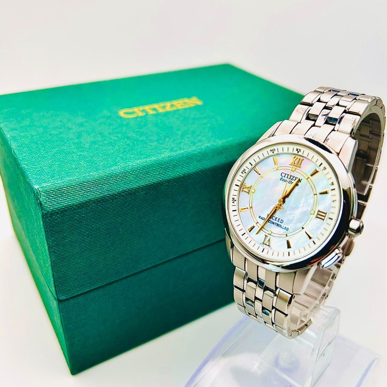 CITIZEN EXCEED 腕時計 中古 専用 稼働品 CITIZEN シチズン EXCEED エクシード Eco-Drive 電波時計