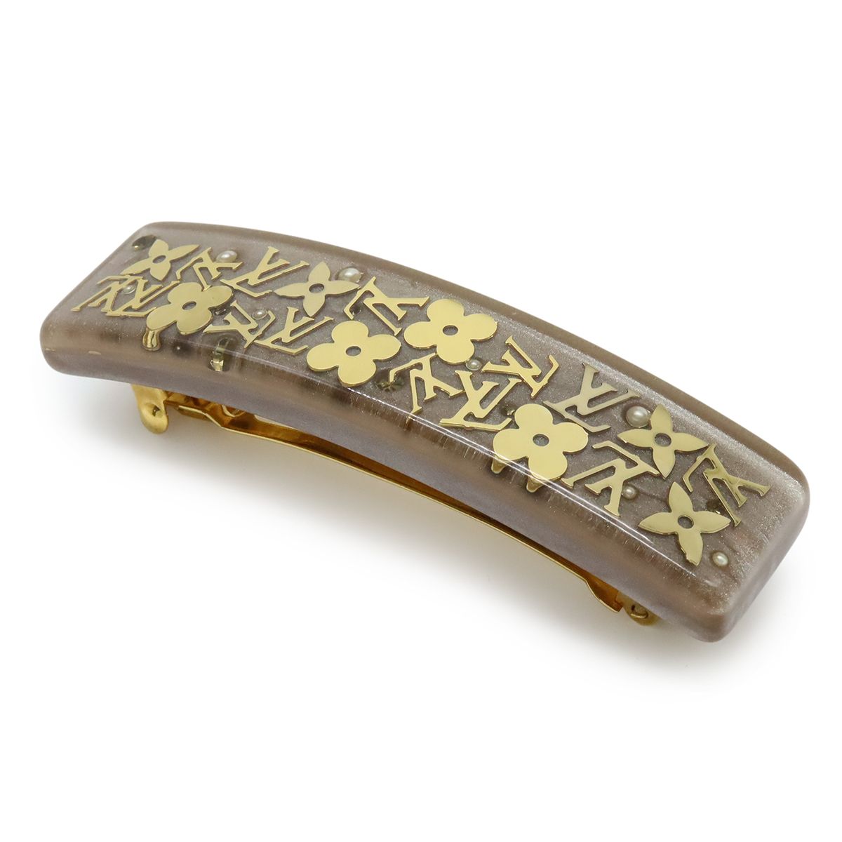 LOUIS VUITTON ルイ ヴィトン バレッタ アンクルージョン ヘア