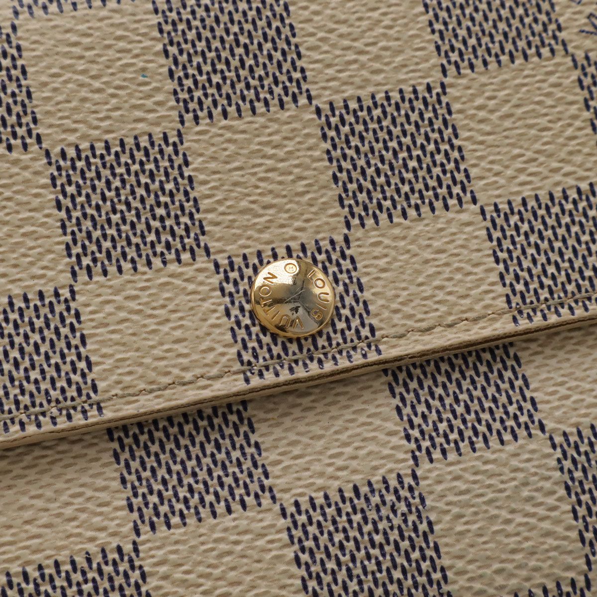 LOUIS VUITTON ルイ ヴィトン ダミエアズール ポルトフォイユ サラ 2 
