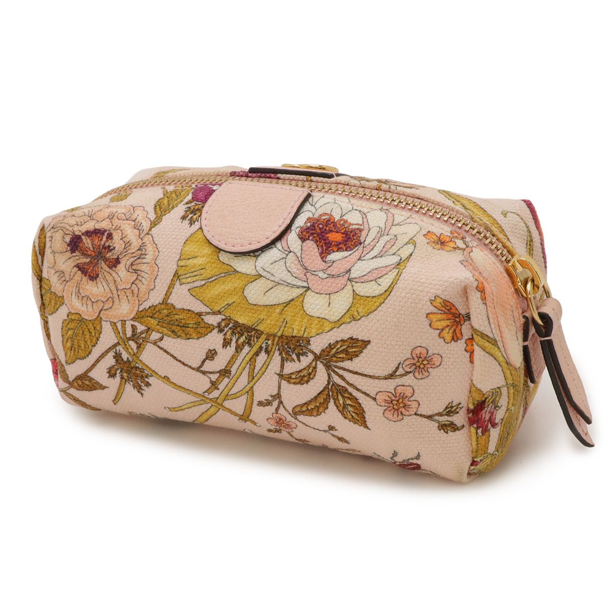 GUCCI グッチ フローラ GGマーモント 化粧ポーチ コスメポーチ マルチ