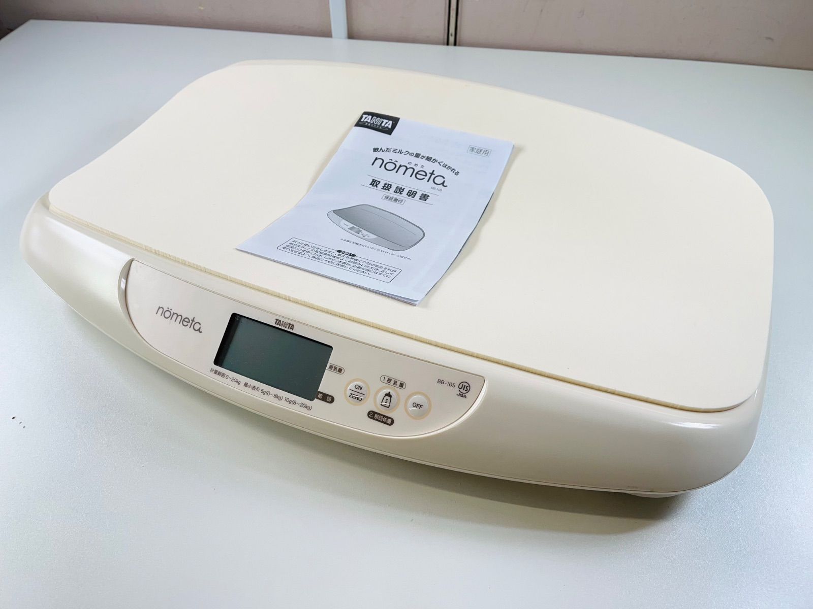 ☆外観美品 動作確認済み TANITA タニタ nometa BB-105 ベビースケール