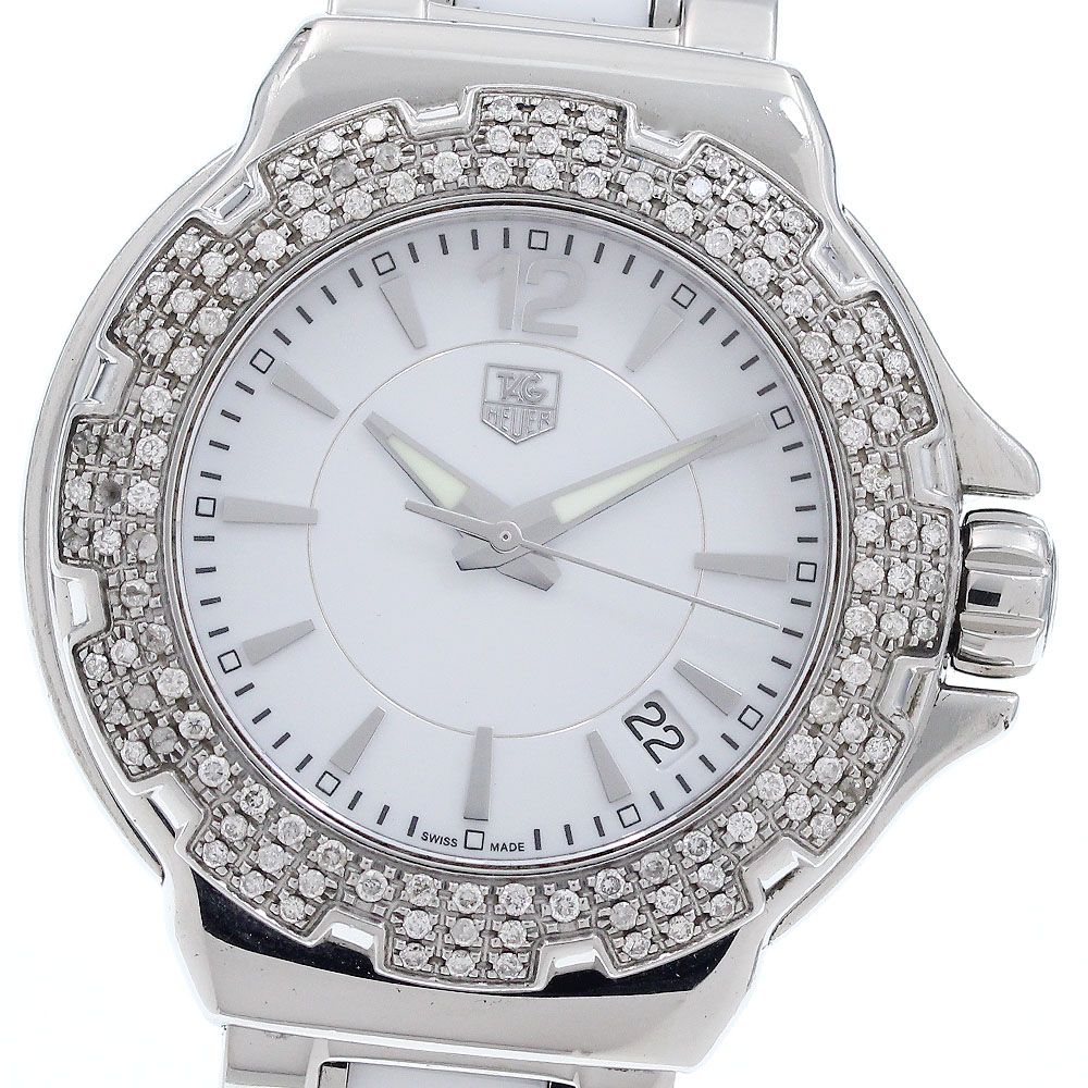 タグホイヤー TAG HEUER WAH1215.BA0861 フォーミュラー1 ダイヤベゼル クォーツ レディース _935117 タグホイヤー TAG HEUER WAH1215.BA0861 フォーミュラー1 ダイヤベゼル