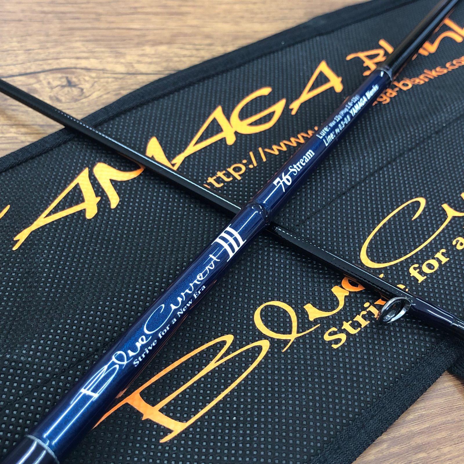 ヤマガブランクス ブルーカレント3 76 ストリーム Stream No.3180