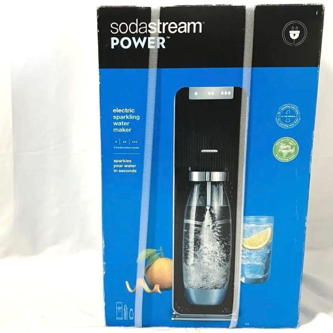 新品】 ソーダストリーム POWER（パワー）スターターキット ブラック