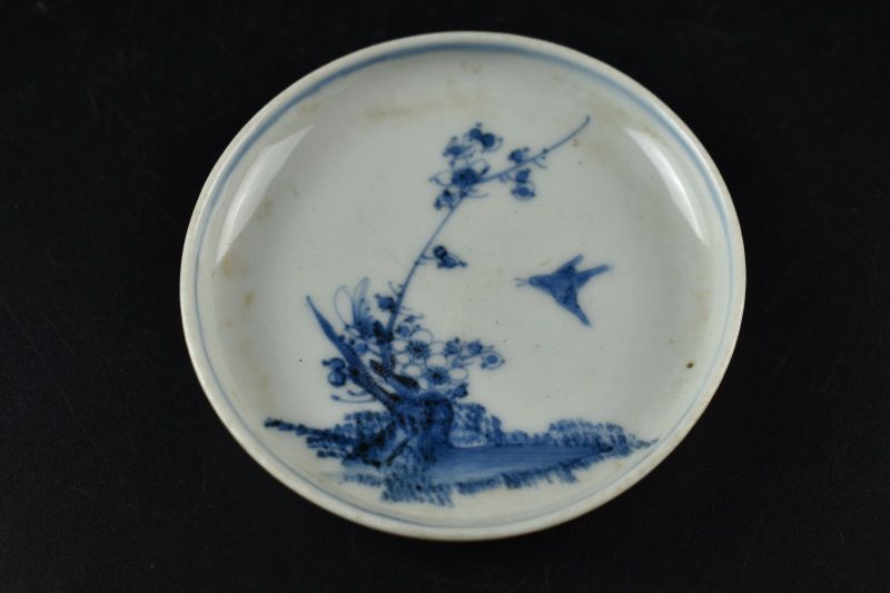 蔵A5905】古作 古瀬戸染付花鳥図小皿 51枚 - メルカリ