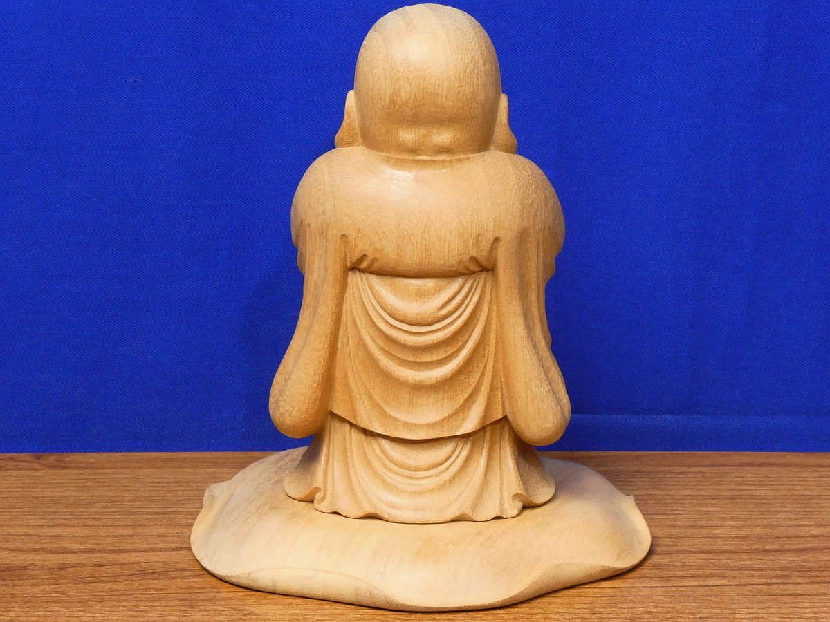 大仏師 松本明慶 童地蔵 共箱 木彫 - メルカリ