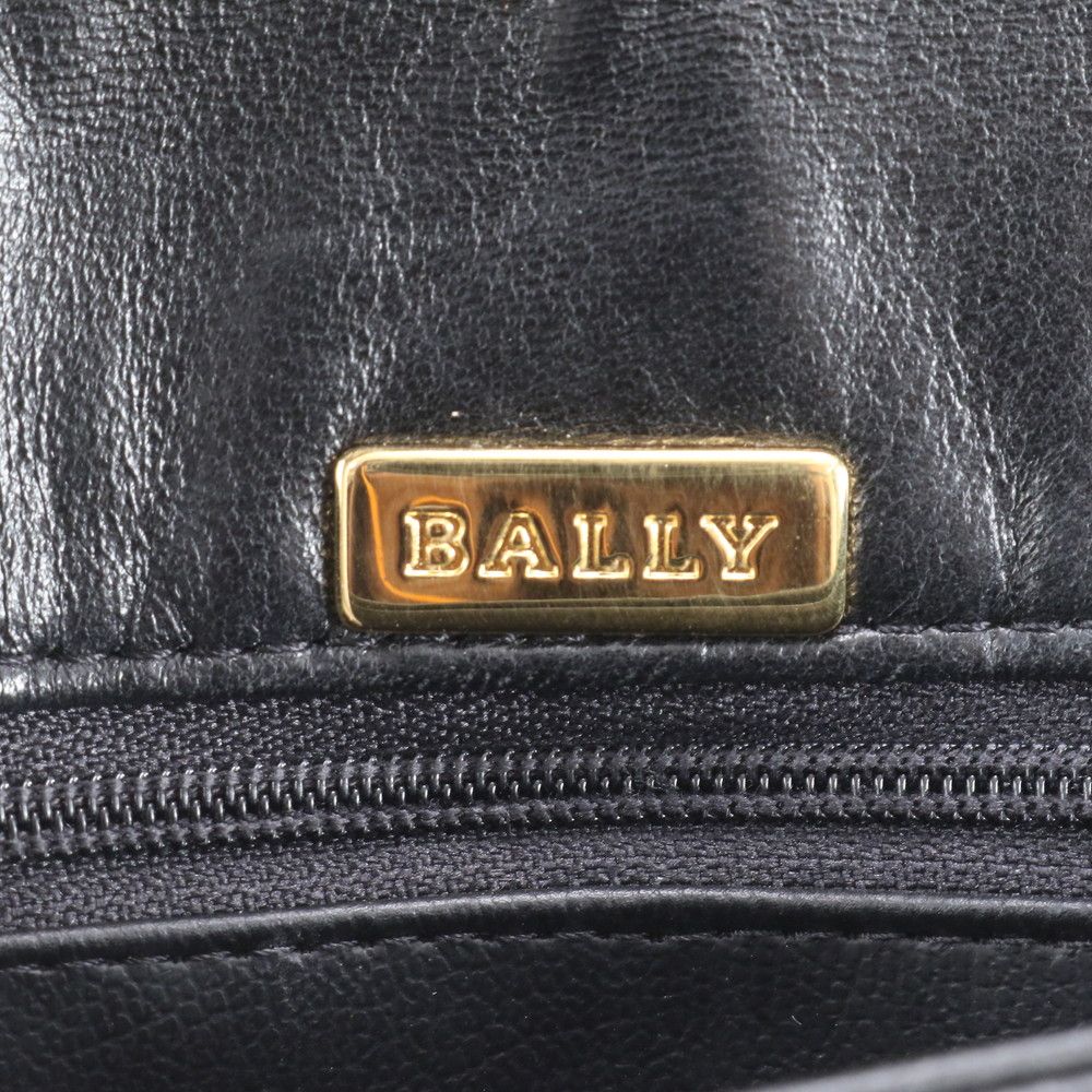 美品 バリー キルティング レザー ハンドバッグ トート トップハンドル  