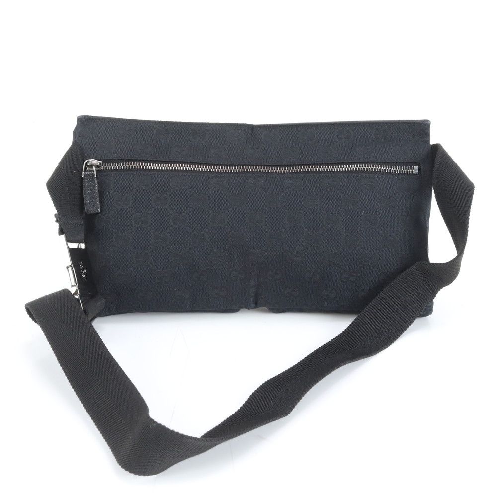 美品 グッチ GGキャンバス 28566 レザー 2WAY ボディバッグ 斜め掛け