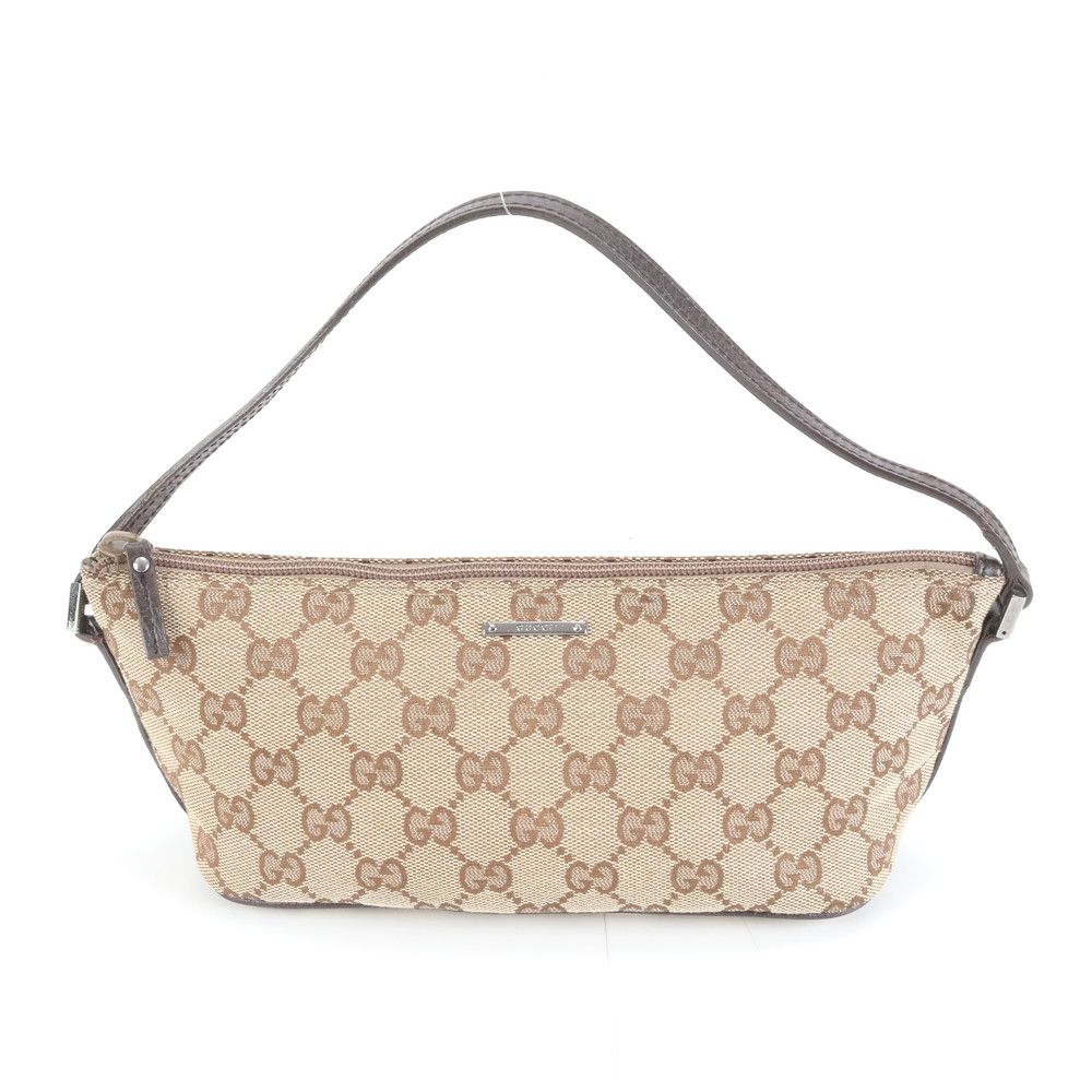 美品 GUCCI グッチ ポーチ キャンバス レザー GG柄 ベージュ 楽天市場】【バッグ】GUCCI グッチ GGキャンバス アクセサリーポーチ