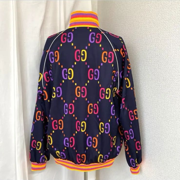 GUCCI ジャンボGG テクニカルジャージー ジップジャケット Lサイズ