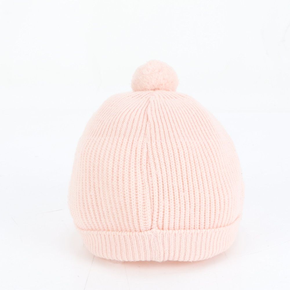 美品 セリーヌ ポンポン ニットキャップ ビーニー 帽子 ファッション