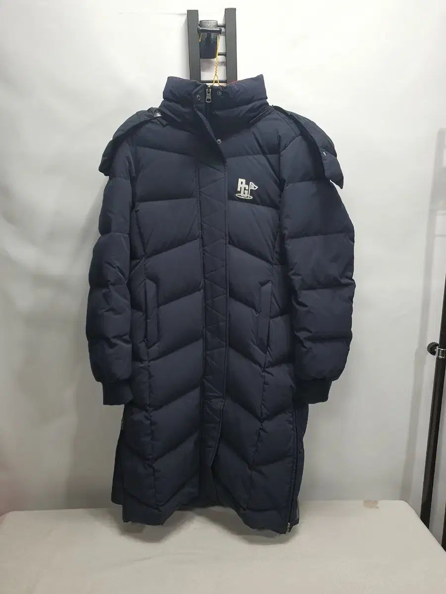 パーリーゲイツ ロングダウンジャケット ダウンコート ネイビー 1