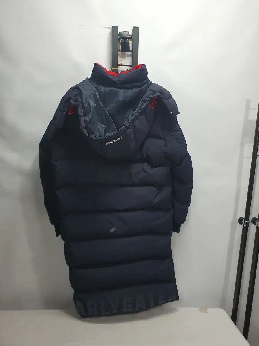 新品未使用品　パーリーゲイツ　ダウンウェア　1サイズ ネイビー パーリーゲイツ ロングダウンジャケット ダウンコート ネイビー 1